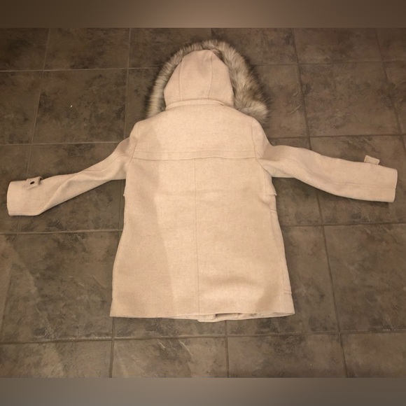 Zara Jacket with fake fur hood - Picture 6 of 7